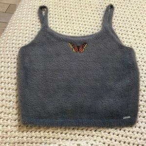 Soft butterfly tank top